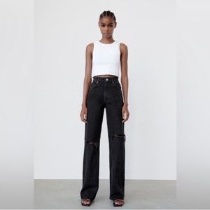 Zara High Waisted Jeans